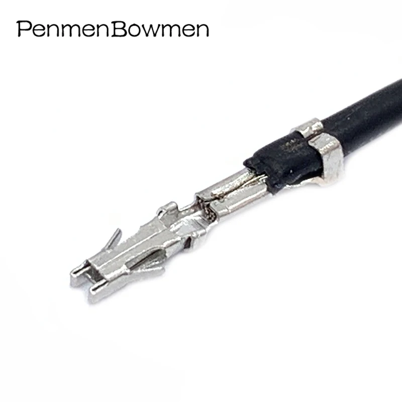

0.6MM Car Tinned Crimp Terminal Micro-Pack 064 Wire Splice Auto Electrical Connector Female Pin Plug Spring With Cable 15305174