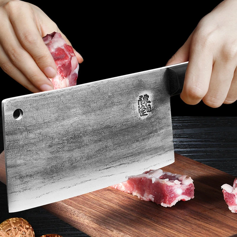 

Кухонный нож ручной работы, бытовой нож для нарезки, старомодный кухонный нож, специальный Сверхбыстрый и острый кухонный нож