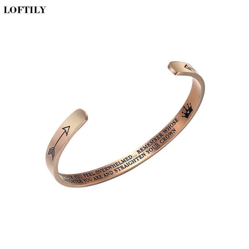 Браслеты женские из нержавеющей стали браслеты с вдохновляющей короной для