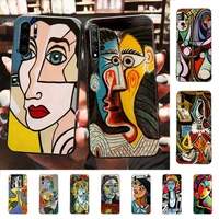 yinuoda picasso abstract art painting phone case for huawei p30 40 20 10 8 9 lite pro plus psmart2019