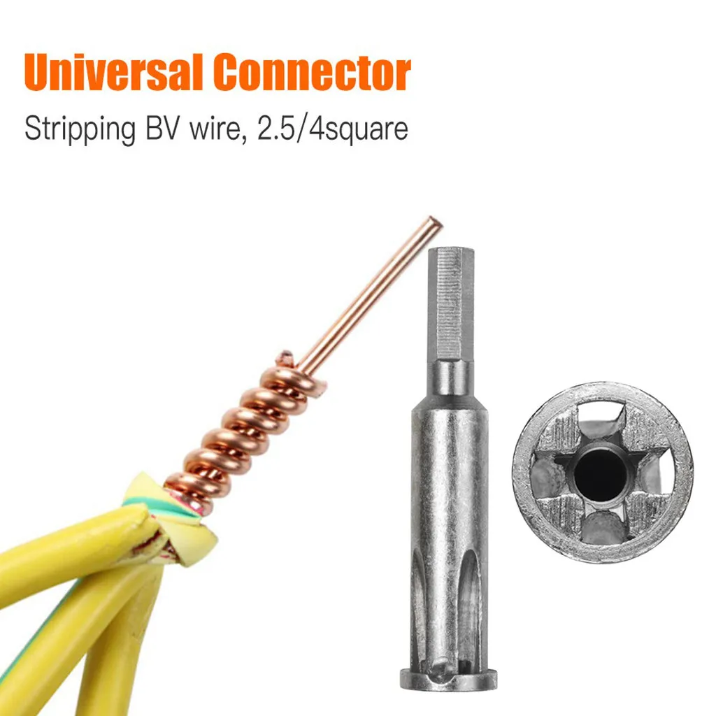 5-hole Steel Wire Stripper Automatic Twist Line Electrician Universal Twisting Stripping And Doubling3.19 | Спорт и развлечения