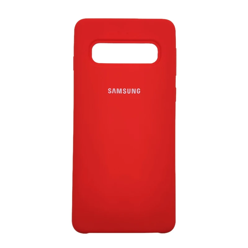 Мягкий гладкий Чехол из ТПУ для Samsung S10 оригинальный силиконовый чехол-накладка