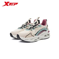 xtep women shoes running shoes for women sports shoes shock absorption rebound running shoes 879418110005