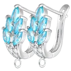 Женские серьги-Крючки Juya, сережки ручной работы с золотым и серебряным покрытием