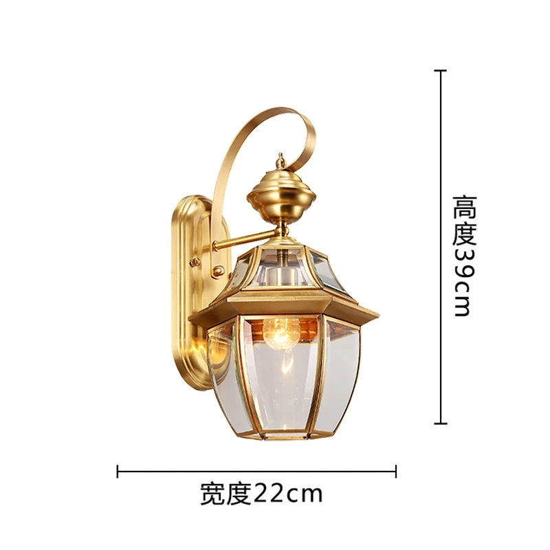 Скандинавский роскошный винтажный Глод стеклянный спальный туалетный Настенные