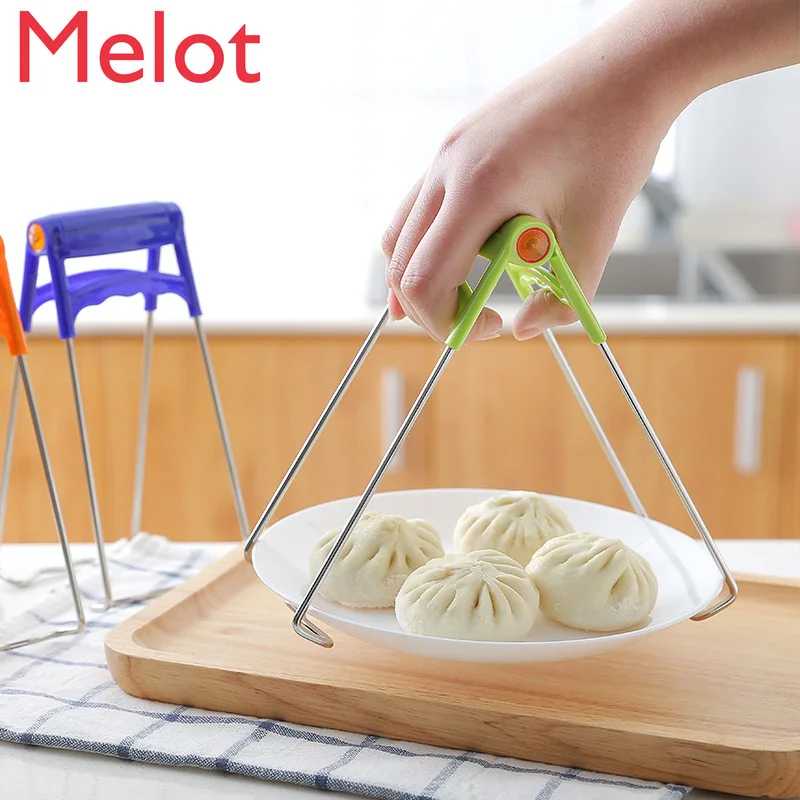 

Креативные бытовые кухонные принадлежности, маленький универмаг, домашний продуктовый магазин, кастрюля, противоскользящий зажим для чаши