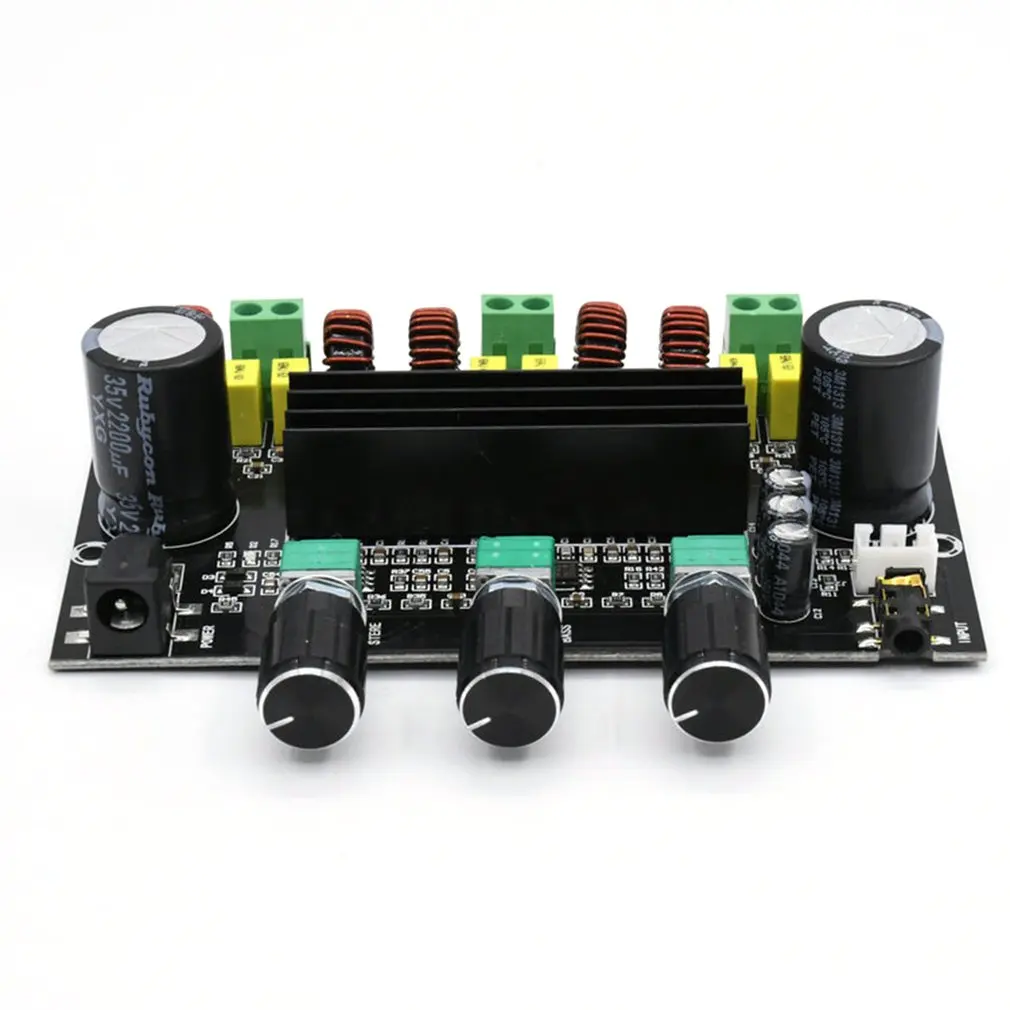 

XH-M573 TPA3116D2 80W+80W+100W 2.1 Channel TPA3116 digital Power Amplifier Board Bass Subwoofer amplifier
