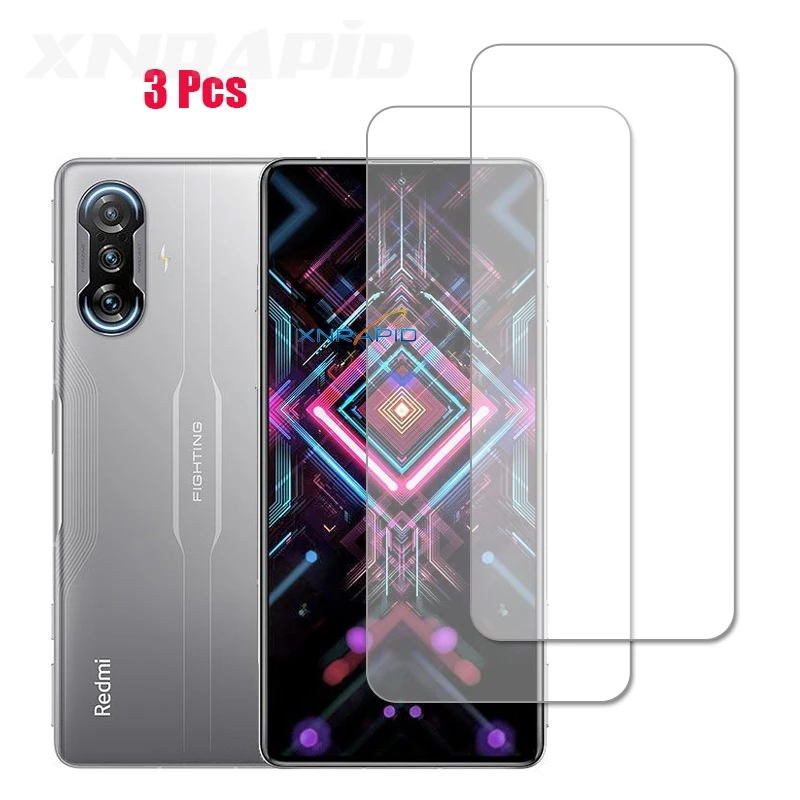 Защитное стекло для смартфона Redmi K40 игровое Mi Poco F3 GT закаленное Защитная пленка
