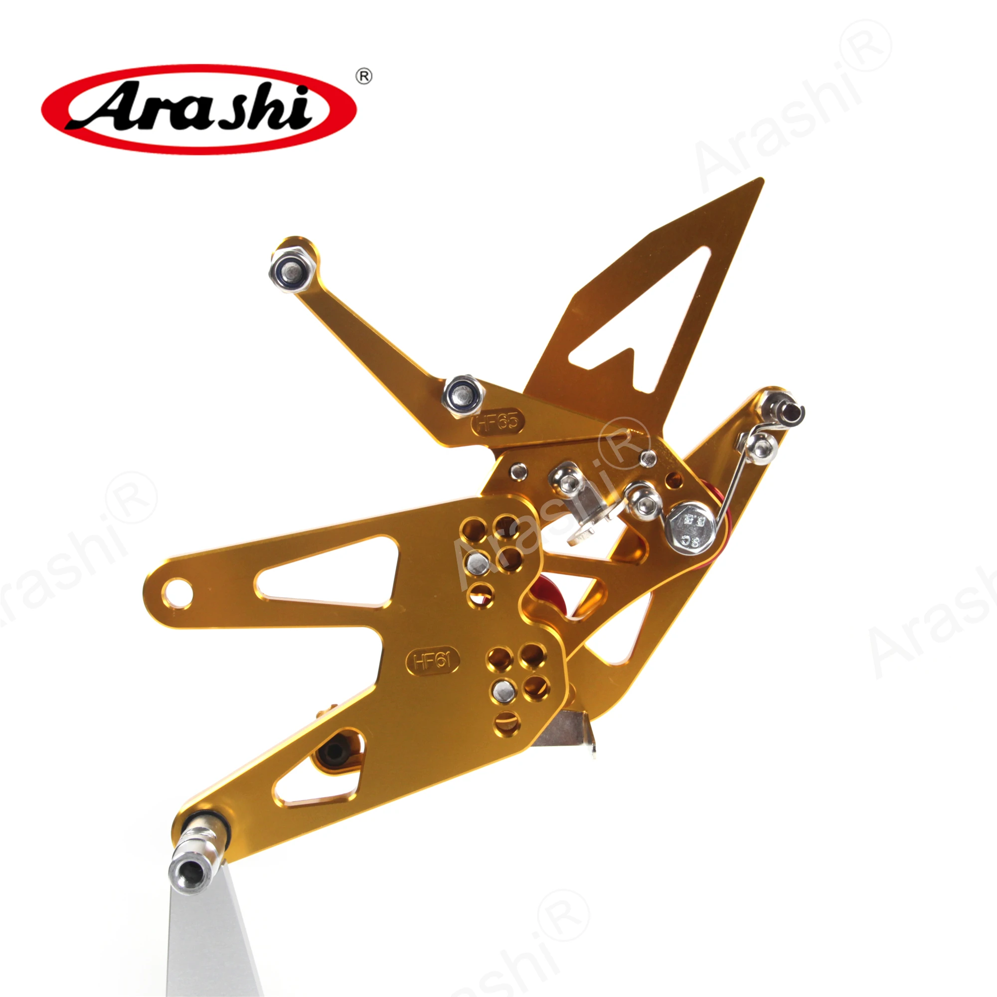 Yashi YZF-R6 регулируемая подставка для ног с ЧПУ YAMAHA YZF R6 2003 2004 2005 подножки задние