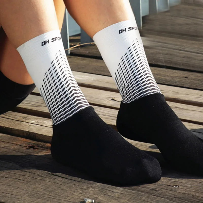 Professional Cycling Socks Breathable Road Bicycle Outdoor Sports Racing Bike Compression Pr |