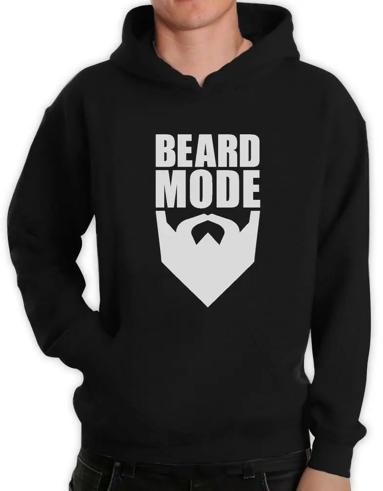Забавная толстовка с капюшоном в виде бороды идея для подарка зимнее летнее
