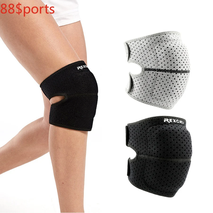 

Knee Pads Elastic knee brace support Patella Brace Pressurize Support Basketball Running Fitness Protector Sports Gear