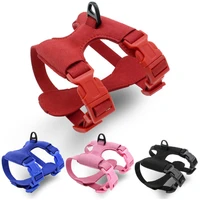 wholesale adjustable cat vest harness chest strap back belt for small medium cat pet supplies chihuahua teddy safety walking