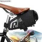 Сумка-седло велосипедная складная, водонепроницаемая сумочка на задние сиденья для горного велосипеда