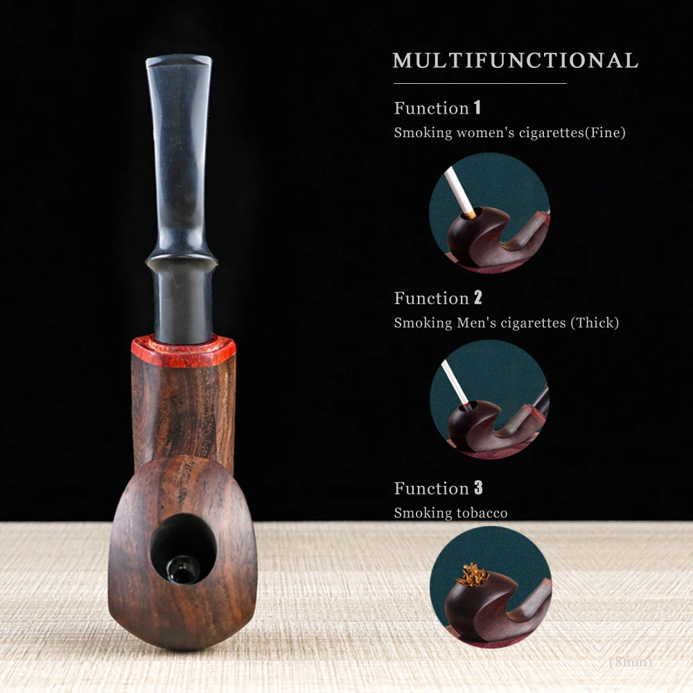 Курительные трубки Smoker Pipes для курения, новый дизайн, изогнутый стебель, роскошный табак, набор в подарок, подарки на день отца.
