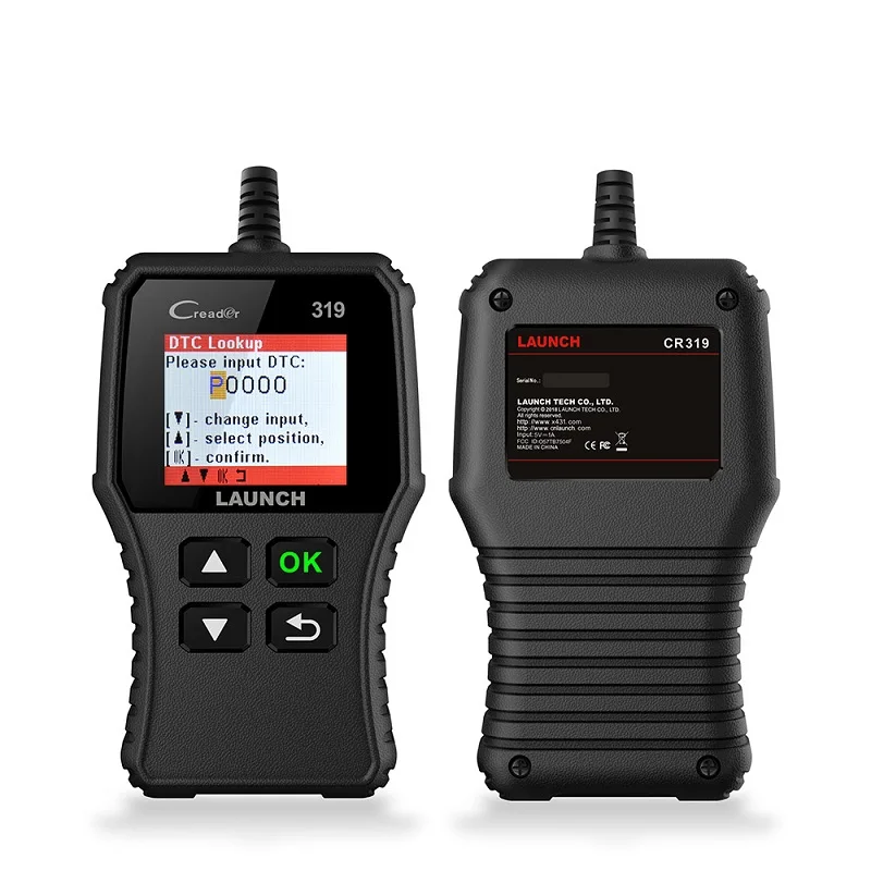 Launch X431 Creader 319 CR319 OBD OBD2 EOBD автоматический считыватель кодов инструменты для сканирования автомобиля диагностический инструмент PK CR3001 ELM327 сканер