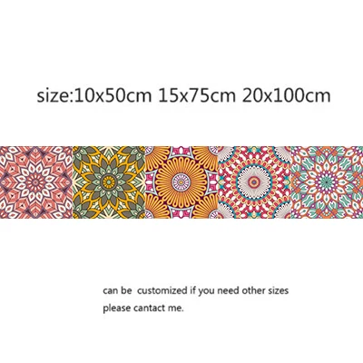 Красочная наклейка на стену в испанском стиле для плитки кухни ванной туалета