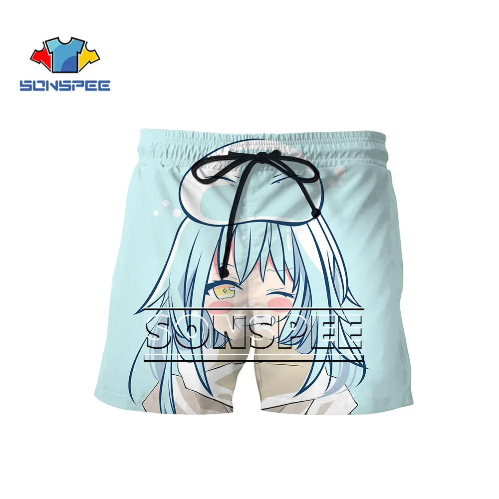 

SONSPEE Sexy Beauty Anime Shorts Summer New Men Women Beach Short 3D Print Trend Fashion Cute Loli Fitness Harajuku Casual Pants