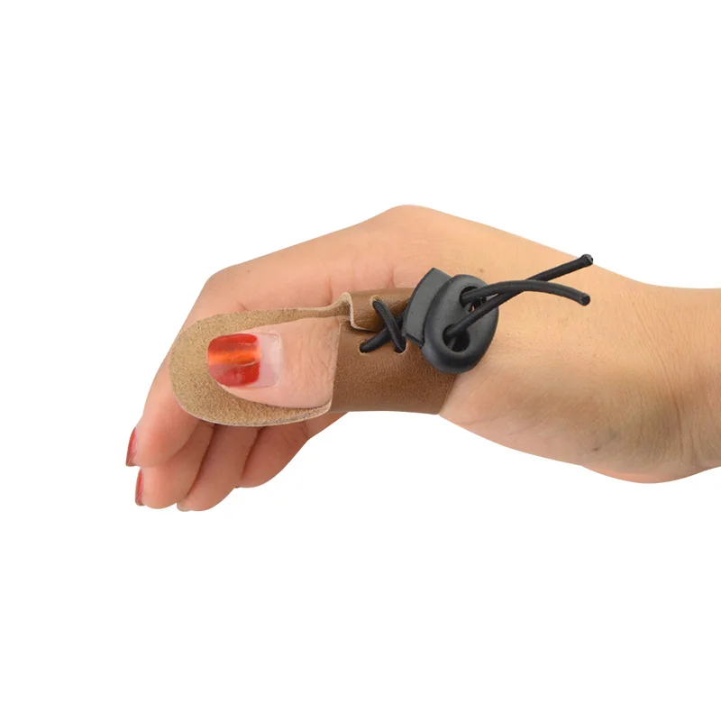 1 шт. защита для стрельбы из лука пальцев большого пальца кожа традиционный лук