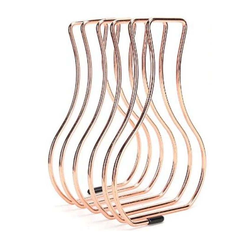 

Стойка-держатель для записей, вертикальная стойка для журналов, книжная полка, Книжная стойка для стола, выдвижная в форме вазы