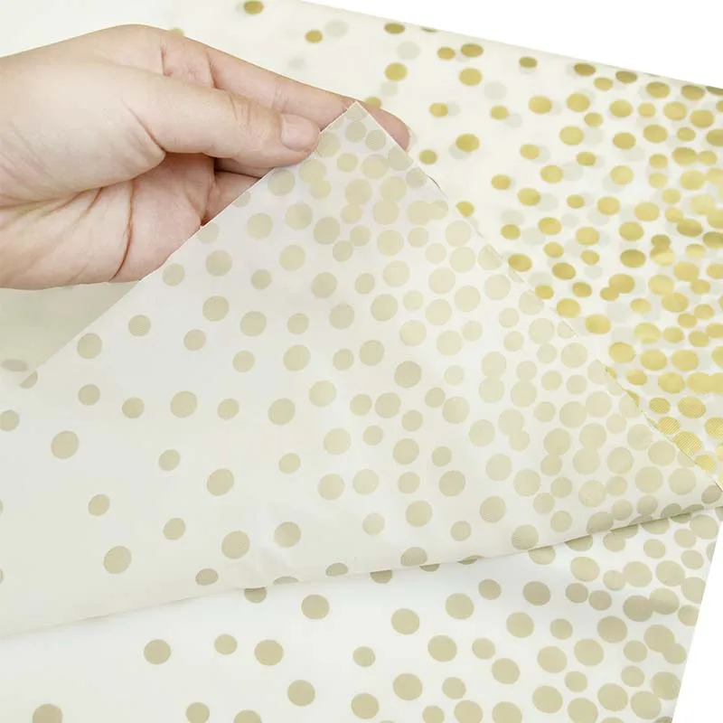 

270*140cm Gold Dot Disposable Tablecloth Wedding Party Rose Gold Waterproof Tablecloth For Kids Birthday Party Decor Table Cover