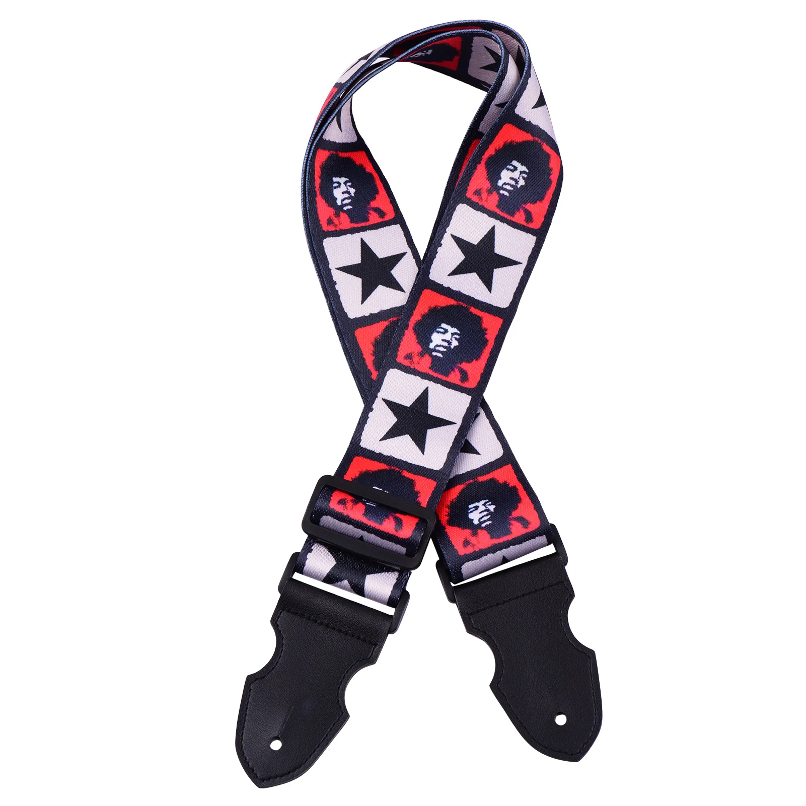 Регулируемый плечевой ремень для гитары с ремнем медиаторов блокировочная