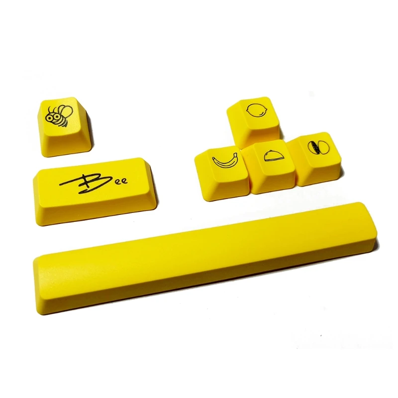 

7Keys Mechanical Keyboard Keycap PBT 6.25U Space Keycap Set Dye-Subbed Key
