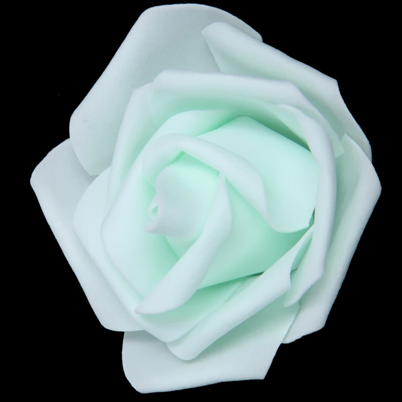 Высокое качество 100 шт./пакет 6 см поролоновые головки роз Искусственные цветов