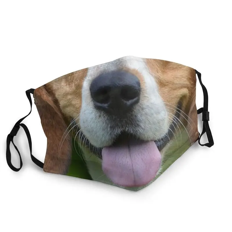 

Beagle Meme дышащая унисекс маска на рот для взрослых Маска для собак против смога защита от пыли маска-респиратор для рта