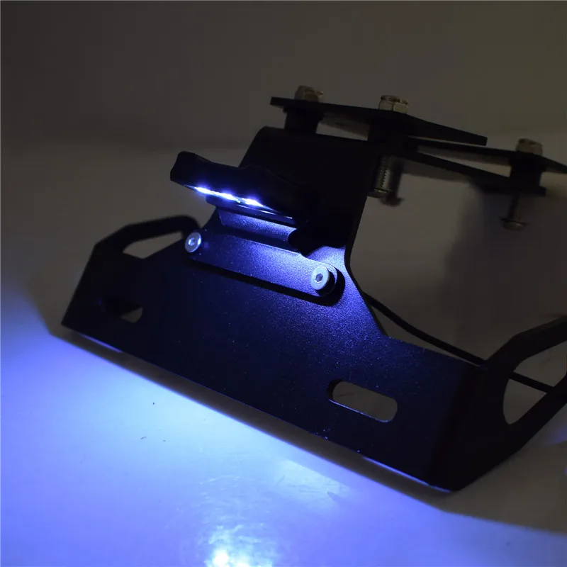 Motorbike For Kawasaki Z900 2017 2018 2019 2020 2021 License Plate Holder Frame with LED Light | Автомобили и мотоциклы