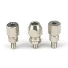 Штекер LOT5 M5M6 M8, подходит для трубы OD 4 мм6 мм, никелированная латунь, компрессионный Соединительный фитинг