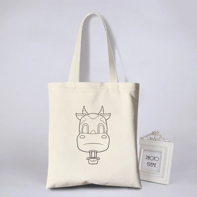 

Литературные простые сумки для покупок, повседневные дорожные женские складные сумки с цветочным принтом для покупок, экологически чистые ...