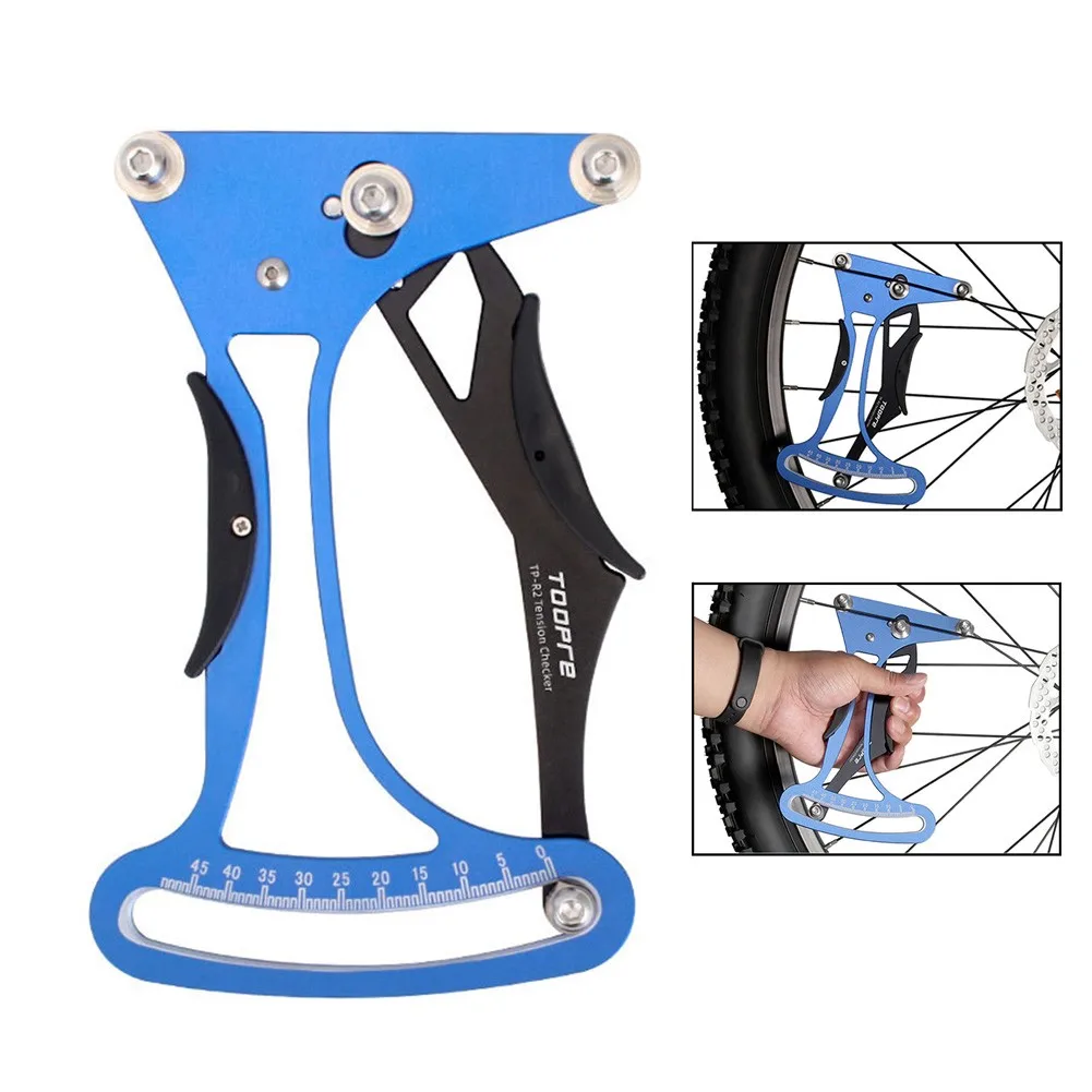 

Bicycle Spokes Calibration Tool Aluminum Alloy MTB Road Bike Wheel Spokes Tensiometer Gauge Cycling Bicycle Repair Tools Kits