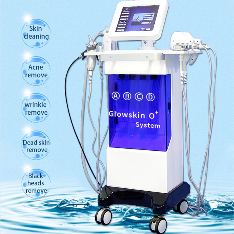 

2020 профессиональная машина для очистки кожи лица 8 в 1 Hydrafacial гидро оборудование для ухода за кожей лица DHL Быстрая доставка