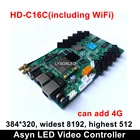 Huidu HD-C16C WIFI асинхронная внутренняя и наружная светодиодная видеокарта может добавлять 4G