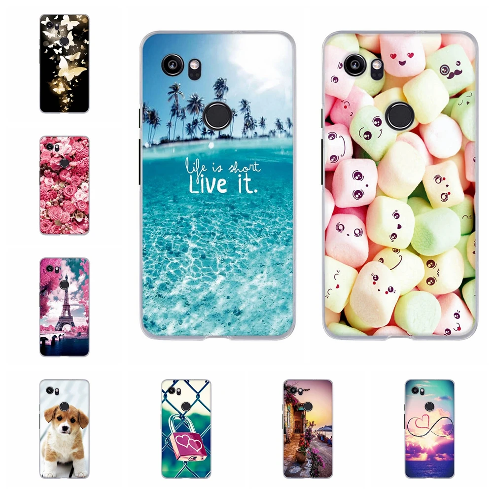 Чехол для Google Pixel 2 XL с 3D рисунком чехол 6 0 '' из ТПУ силикона 2XL телефона s |