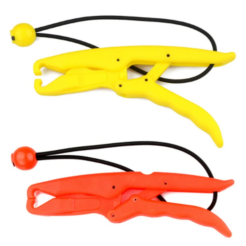 

1pc Fish Lip Grip Gripper Holder Floating Grabber Plier Controller Fishing Grip Hard Plastic Lip Fish Controller Fish Gripper