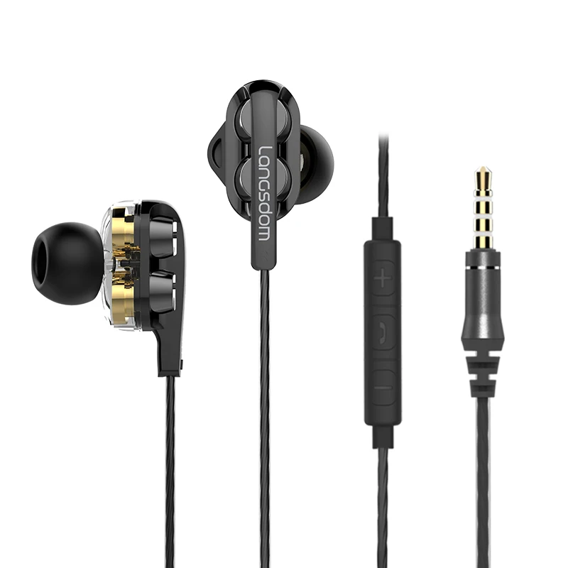 Langsdom gamer проводные наушники-вкладыши D4C портативный супер бас Тип C стерео HIFI Спортивная игровая гарнитура с микрофоном для музыки