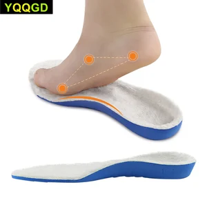 1 пара Стельки ортопедические арки для снятия плоских ног меховые флисовые вставки зимние вставки для мужчин и женщин мужские теплые колодки для обуви