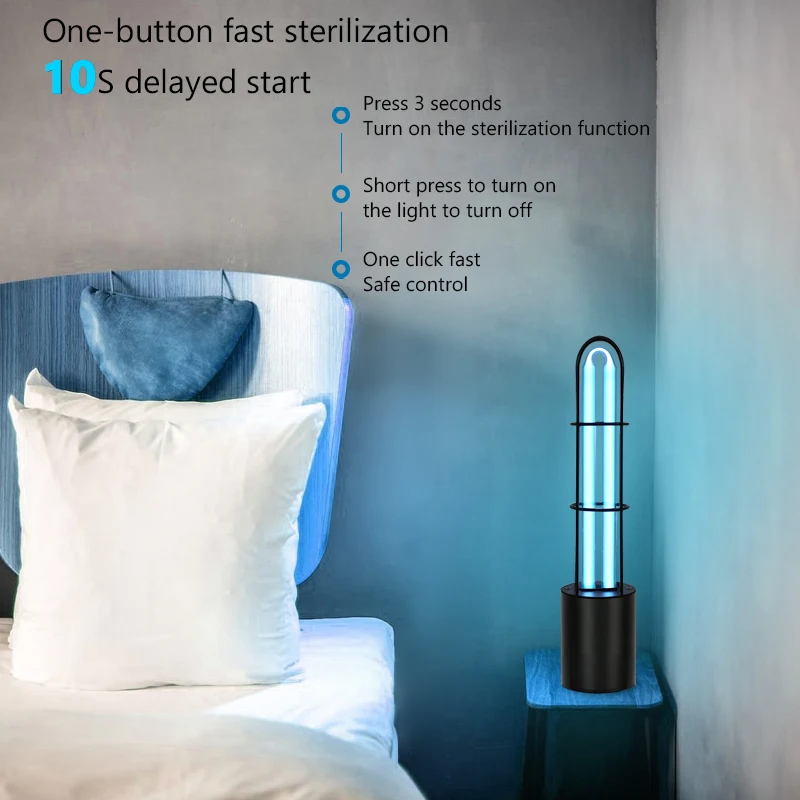 220В Ультрафиолетовый бактерицидный светильник 32 Вт UVC кварцевая трубка