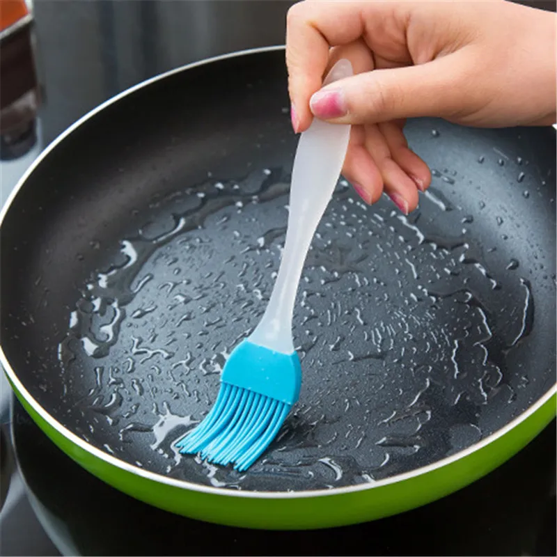 1 шт. портативная силиконовая бутылка для масла с кисточкой масло гриля жидкое