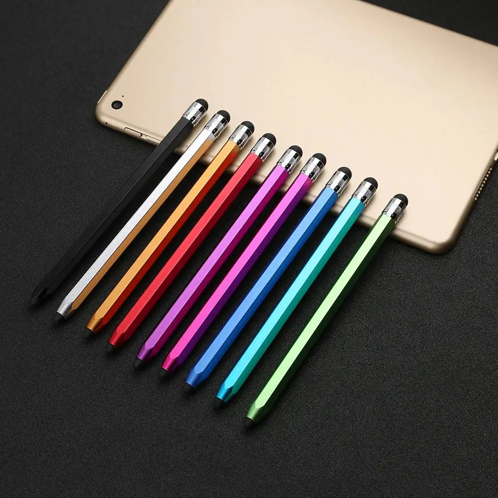 

Muilticolor WK129 Silicone Dual Tips Capacitive Stylus Pen Touch Screen Drawing Pen for Smart Phone Tablet PC Capacitive Pen
