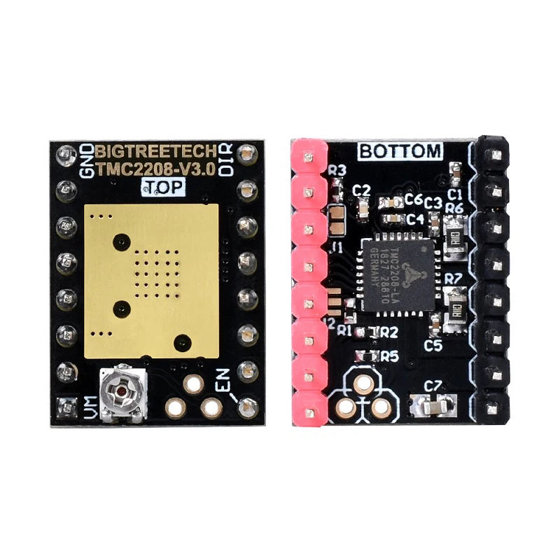 4 шт. TMC2208 V3.0 UART шаговый двигатель драйвер одноосный бесшумный модуль аксессуары