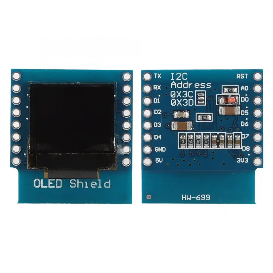 HW-699 0 66 дюймовый oled-дисплей модуль для отображения функции D1 Мини макетной платы