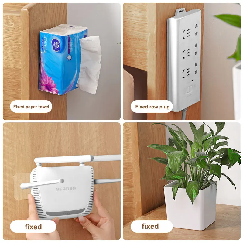 10/20Pcs Powerful Non-Mark Sticker Photo Wall Auxiliary Double-Sided Adhesive Nano Tape Two Sides Mounting Home Office Decor |