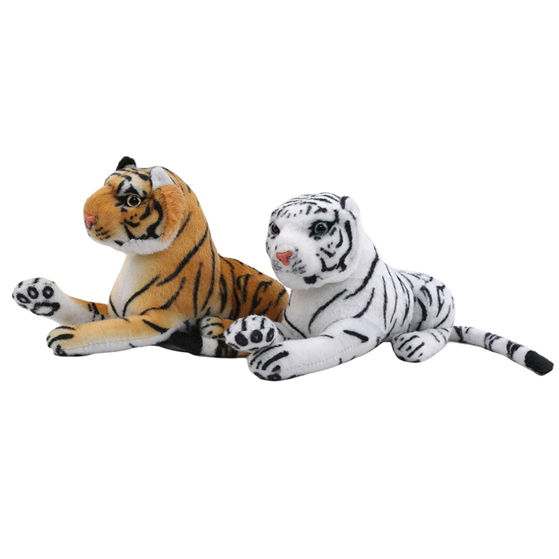 

Kawaii White Yellow Tigers Plush Toys Simulation Tigers Soft Stuffed Animals Dolls Baby Pillow Plush Cute Kid Brinquedo Toys