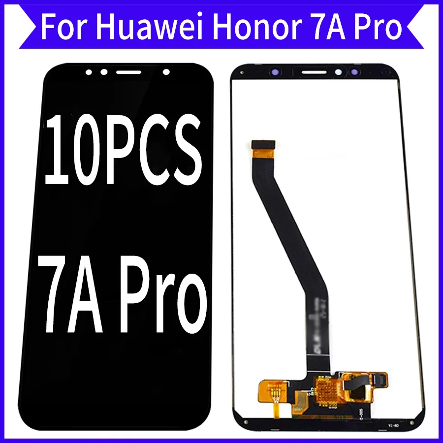 

Оптовая продажа, 10 шт./лот для Huawei Honor 7A Pro, ЖК-дисплей с сенсорным экраном и рамкой