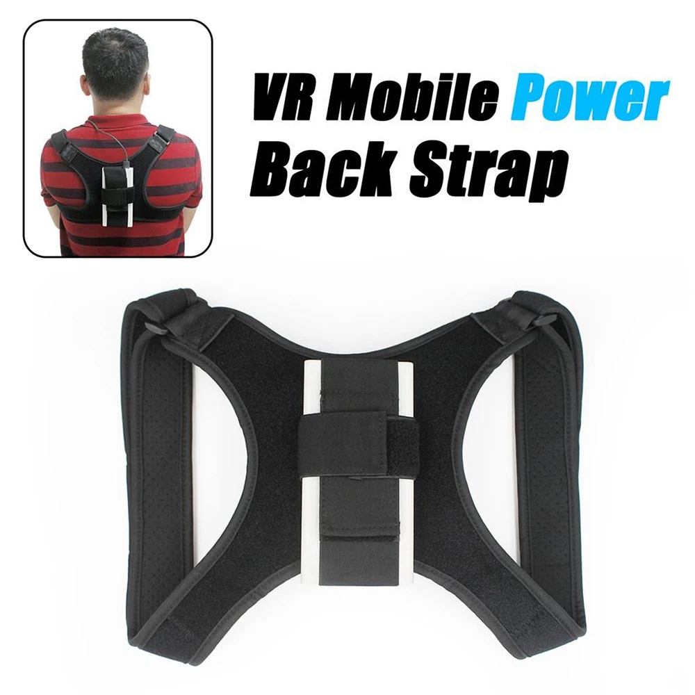 

Power Bank Backpack Strap for Oculus Quest Portable Durable Gaming Headset Elastic Headband for Oculus Rift S VR Accessories