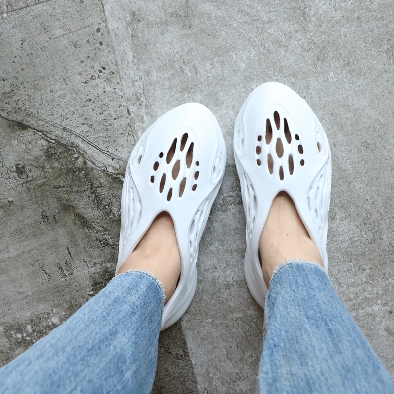 2020 летние пляжные шлепанцы Женская прогулочная обувь Сандалии Мужские сандалии