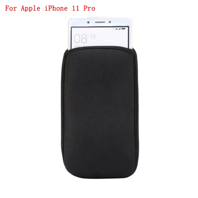 For iphone 11 Pro 4,"~ 6,4" дюймов Универсальный неопреновый чехол сумка чехол для iphone 11 Pro Max XR XS Max 8 Plus для Galaxy Note 10 S10 PLUS S10e - Цвет: For iphone 11 Pro